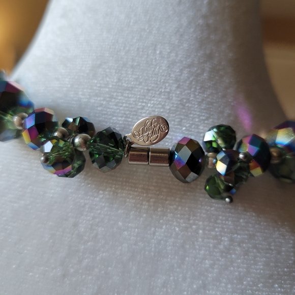 Kirks Folly Multicolor Beaded Necklace and Earring Set - Picture 2 of 2